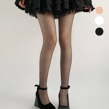 💐 Women's Fashion Sexy Glitter Sequin Stockings
